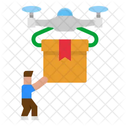 Drone Delivery  Icon