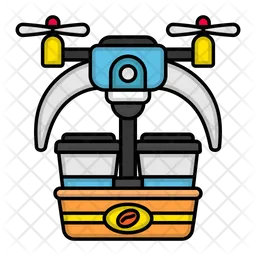 Drone Delivery  Icon