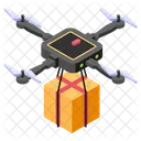 Drone Delivery Logistics Icon