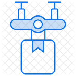 Drone delivery  Icon