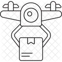 Drone Delivery Shipping Icon