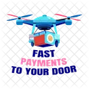 Drone Delivery Uav Device Icon