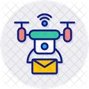 Drone delivery  Icon