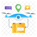 Drone Delivery  Icon