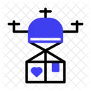 Drone delivery  Icon