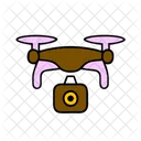 Drone Uav Flying Icon