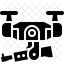 Drone Military Surveillance Icon
