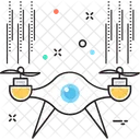 Drone Technology Quadcopter Icon