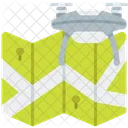 Drone Map  Icon