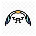 Drone Racing Flag Icon