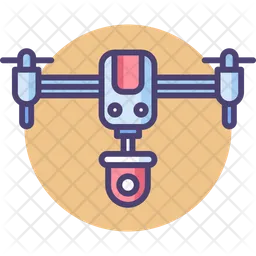 Drone Surveillance  Icon