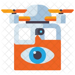 Drone Surveillance  Icon