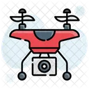 Drone Photography Surveillance Icon