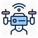 Drone Technology Artificial Icon