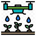 Drone Water Plants Icon