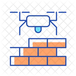 Drones para construção  Ícone