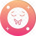 Drooling Drooling Emoji Emoticon Icono