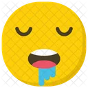 Drooling Emoji Emoticon Smiley Icon