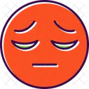 Confused Face Mournful Icon