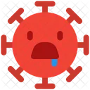 Drooling Coronavirus Emoji Coronavirus アイコン