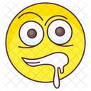 Drooling Emoji Drooling Expression Emotag Icon