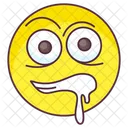 Drooling Emoji Drooling Expression Emotag アイコン