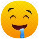 Drooling Face Emoji Emotion Icon
