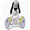 Droopy Dog Puppy Dog Cartoon Icon