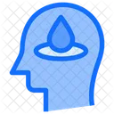 Drop Water Brain Icon