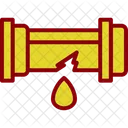 Drop Leaking Pipe Icon