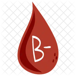 Drop Blood Type B Minus  Icon