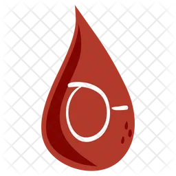 Drop Blood Type O Minus  Icon