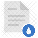 Drop Water Doc Icon