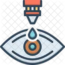 Drop Eye Care Lubricating Icon