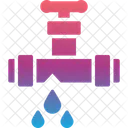 Drop Leaking Pipe Icon