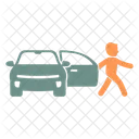 Drop Off Zone Car Drop Off Icon