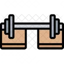 Drop Pads Barbell Drop Pads Icon