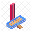 Freefall Tower Drop Tower Drop Ride Icon