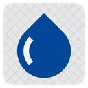 Droplet Rop Raining Aqua Icon
