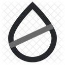 Droplet Half Icon
