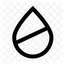 Droplet Half Icon