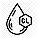 Droplet Bleach Clean Icon