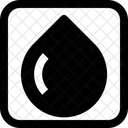 Droplet Rop Raining Aqua Icon