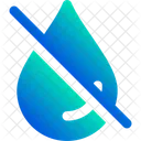 Droplet Off Icon