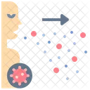 Droplet Airborne Transmission Icon