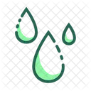 Droplets Blood Rain Icon