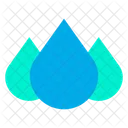 Droplets Drops Rain Icon