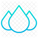 Droplets Drops Rain Icon