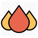 Droplets Drops Rain Icon