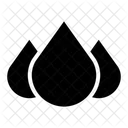 Droplets Drops Rain Icon